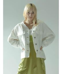 :ETHROF（イーサオブ）の「GRAPHIC DENIM JACKET（デニムジャケット）」