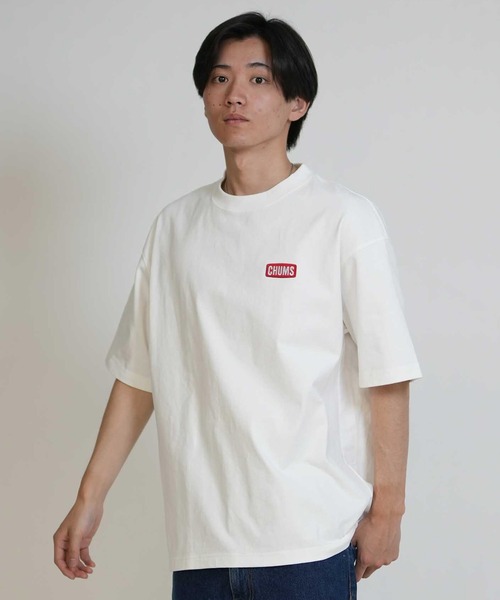 CHUMS(チャムス)の「【ムラサキスポーツ別注】CHUMS/チャムス CHUMS STICKER BOMB T Tシャツ CH01-2824(Tシャツ/カットソー・メンズ・ネイビー/ホワイト/ブラック/グレイッシュベージュ・M/L/XL/S)」の10枚目の写真