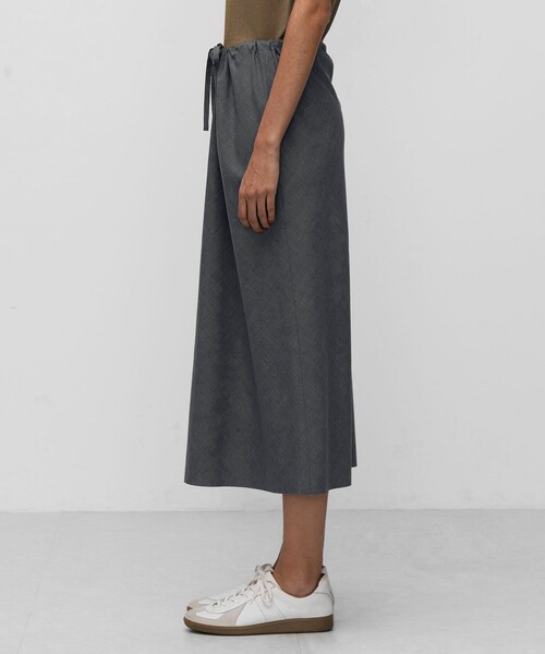 BACCA（バッカ）の「ウールトロピカル ギャザースカート（スカート・レディース・グレー・34/36）」の4枚目の写真