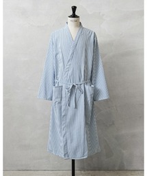 MILITARY（ミリタリー）の「新品 デッドストック 米軍使用 MEDICAL ストライプ シアサッカー ローブ コート（その他アウター）」