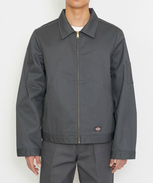 Dickies（ディッキーズ）の「Dickies/ディッキーズ アイゼンハワージャケット "JT75"（その他アウター・メンズ・ベージュ/ネイビー/ブラック/チャコールグレー・MEDIUM/LARGE/X-LARGE/SMALL）」の8枚目の写真