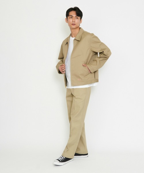 Dickies（ディッキーズ）の「Dickies/ディッキーズ アイゼンハワージャケット "JT75"（その他アウター・メンズ・ベージュ/ネイビー/ブラック/チャコールグレー・MEDIUM/LARGE/X-LARGE/SMALL）」の18枚目の写真