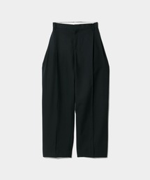 beautiful people | 2/80 sheer pique side tuck wide pants(スラックス)