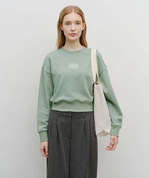 MARITHE + FRANCOIS GIRBAUD(マリテフランソワジルボー)の「CLASSIC LOGO ECO BAG(エコバッグ/サブバッグ・レディース・ブラック/ナチュラル・フリー)」の4枚目の写真