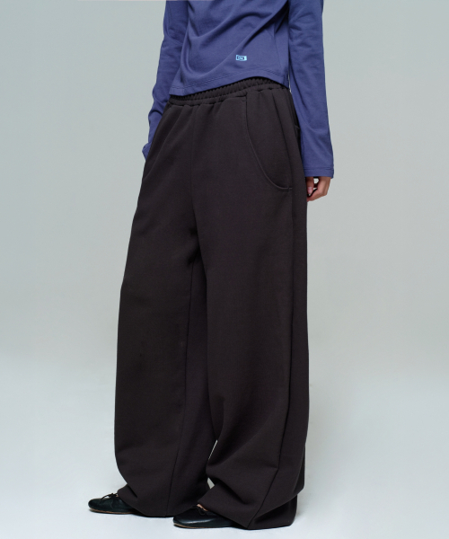 ERA（エラ）の「UNISEX ERA WIDE JOGGER SWEATPANTS - FADED BLACK（スウェットパンツ・レディース・ブラック・SMALL/MEDIUM/LARGE）」の7枚目の写真