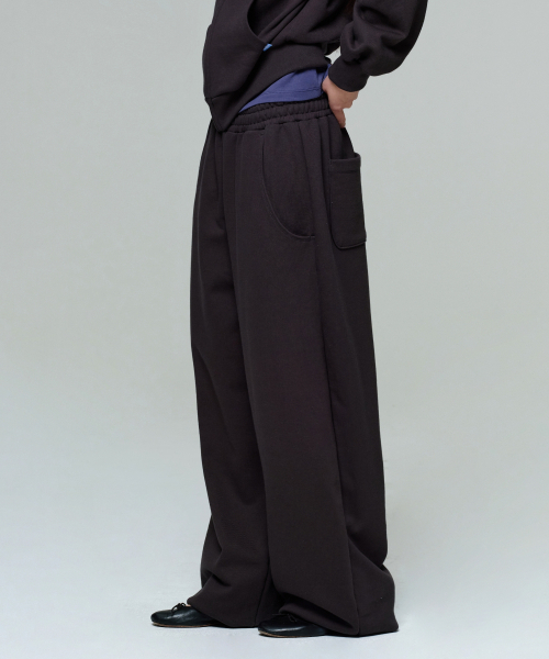 ERA（エラ）の「UNISEX ERA WIDE JOGGER SWEATPANTS - FADED BLACK（スウェットパンツ・レディース・ブラック・SMALL/MEDIUM/LARGE）」の8枚目の写真