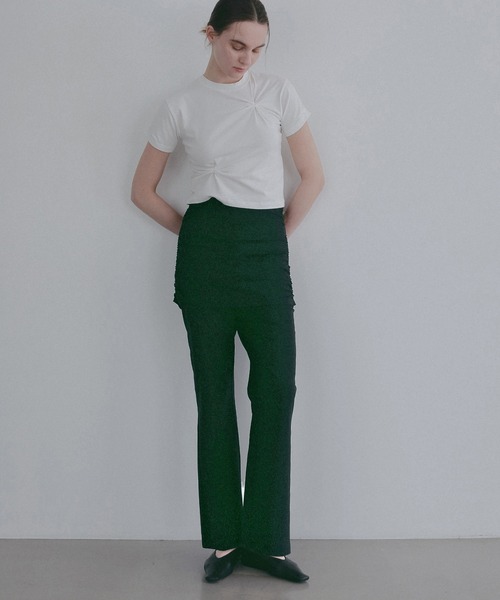 MANOF(マノフ)の「SKIRT SET RELAX PANTS(その他パンツ・レディース・ブラック/ベージュ・S/M)」の11枚目の写真