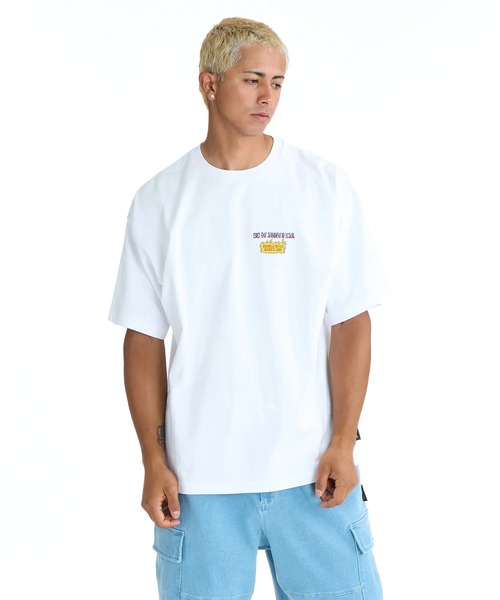 DC SHOES(ディーシーシューズ)の「DC SHOES メンズ 26 SPRINT RAT SS Tシャツ 【2026年春夏モデル】/半袖バックプリントTシャツ(Tシャツ/カットソー・メンズ・ホワイト/ブラック/スミクロ・MEDIUM/LARGE/X-LARGE)」の4枚目の写真