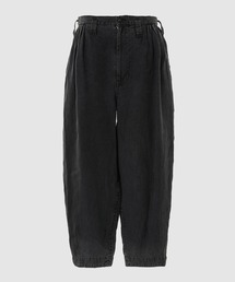 PORTER CLASSIC | BLACK LINEN BEBOP PANTS(その他パンツ)