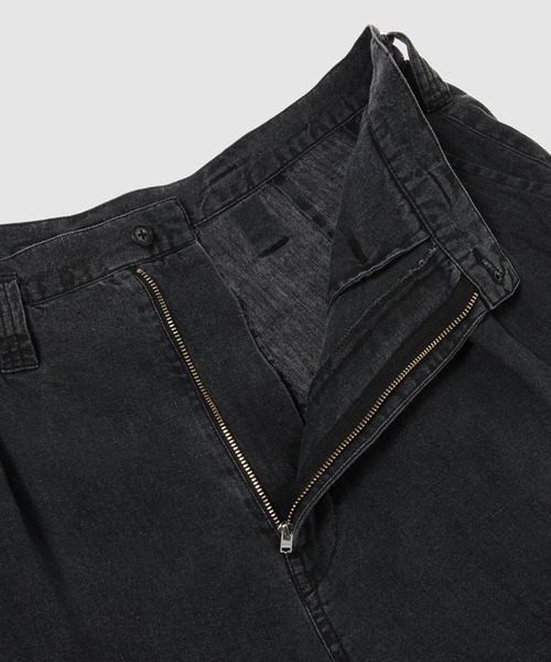 PORTER CLASSIC（ポータークラシック）の「BLACK LINEN BEBOP PANTS（その他パンツ・メンズ・ブラック・M/L）」の3枚目の写真