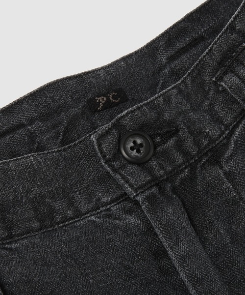 PORTER CLASSIC（ポータークラシック）の「BLACK LINEN BEBOP PANTS（その他パンツ・メンズ・ブラック・M/L）」の4枚目の写真