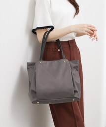 grove | 【撥水・A4】人間工学タック多収納トート(トートバッグ)