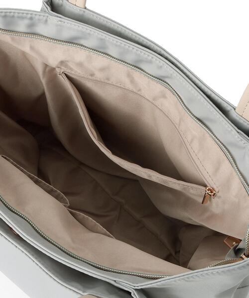 grove（グローブ）の「【撥水・A4】人間工学タック多収納トート（トートバッグ・レディース・ブラック/ライトグレー/ダークグレー・00）」の22枚目の写真