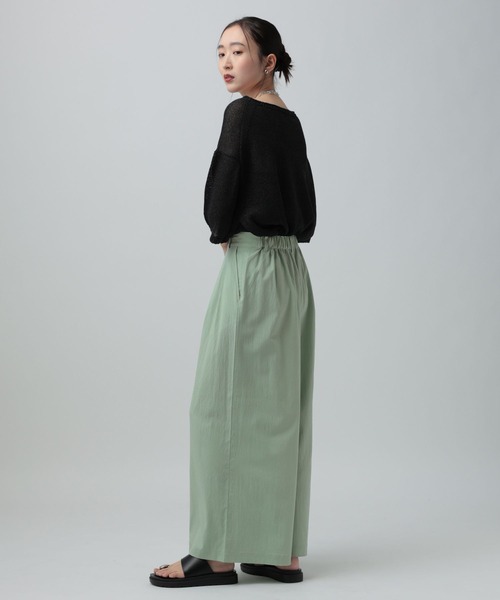 LEPSIM(レプシィム)の「3タックパンツ 646560(その他パンツ・レディース・ブラウン/チャコールグレー/セージグリーン・FREE)」の20枚目の写真