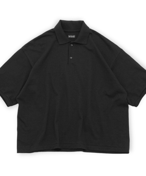 YOKO SAKAMOTO】 BOX TUBE POLO（ビジネスシャツ）｜yoko sakamoto