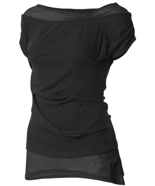 FLAREUP(フレアアップ)の「2-Layered Top (FL-141_Black)(Tシャツ/カットソー・レディース・ブラック・OS)」の10枚目の写真