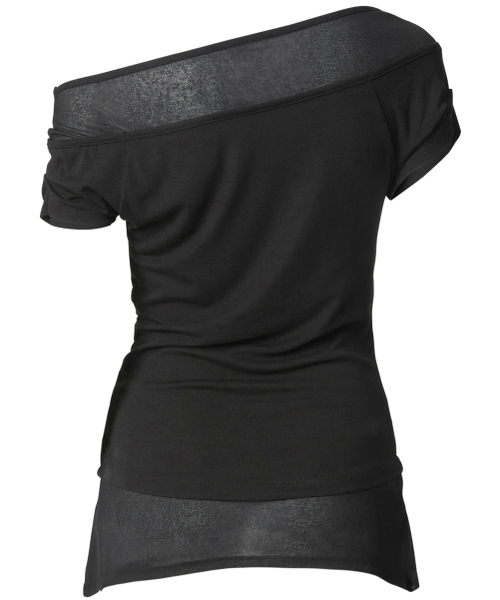 FLAREUP(フレアアップ)の「2-Layered Top (FL-141_Black)(Tシャツ/カットソー・レディース・ブラック・OS)」の11枚目の写真