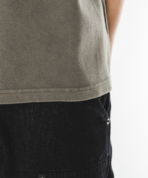 SHORT ROUND(ショートラウンド)の「SHORT ROUND/【26年春夏新作】ケミカルウォッシュポロシャツ(ポロシャツ・メンズ・グレー系その他/ブラック系その他・LARGE/MEDIUM)」の9枚目の写真