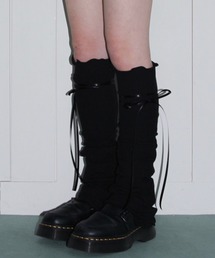 CHERRYQUIRI（チェリーキュリー）の「【CHERRYQUIRI】ribbon tie leg warmer  / 【チェリーキュリー】リボンタイレッグウォーマー（レッグウォーマー）」