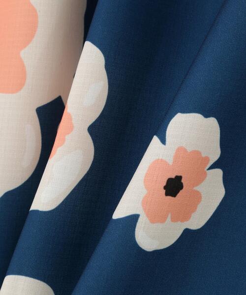 DANKE SCHON(ダンケシェーン)の「【WEB&DEPOT限定】DankeSchon/ダンケシェーン/FLOWER S/S SHIRTS(シャツ/ブラウス・レディース・ブルー・M/L/XL)」の8枚目の写真