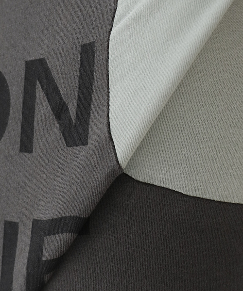 OPEN Yy（オープンワイワイ）の「【OPEN YY / オープンワイワイ】 YY DOT TYPO TEE（Tシャツ/カットソー・レディース・ブルー系その他/ホワイト/グレー・SMALL）」の8枚目の写真