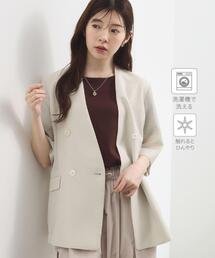 セール】ハート刺繍入り テーラードジャケット TINA：JOJUN