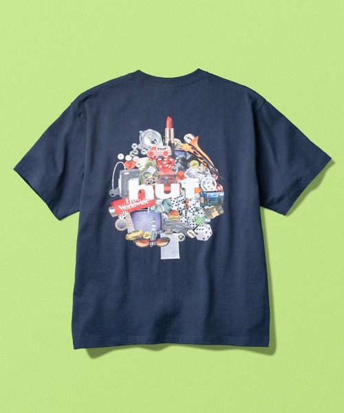 HUF（ハフ）の「ROADTRIP TEE（Tシャツ/カットソー・メンズ・ブラック/レッド/ホワイト/ネイビー・XXL/XL/L/M/S）」の3枚目の写真