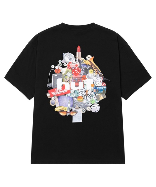 HUF（ハフ）の「ROADTRIP TEE（Tシャツ/カットソー・メンズ・ブラック/レッド/ホワイト/ネイビー・XXL/XL/L/M/S）」の9枚目の写真