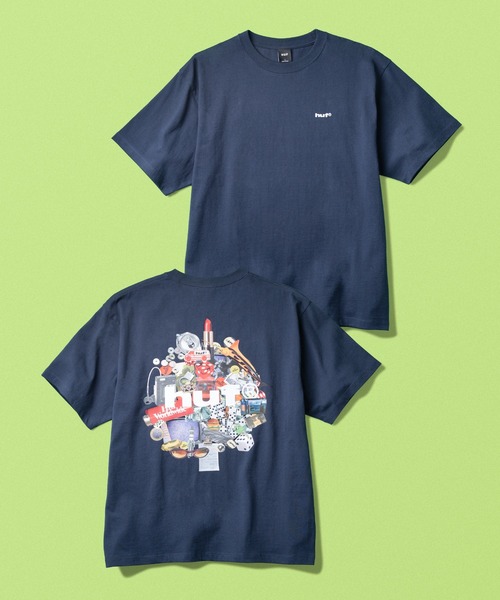 HUF（ハフ）の「ROADTRIP TEE（Tシャツ/カットソー・メンズ・ブラック/レッド/ホワイト/ネイビー・XXL/XL/L/M/S）」の18枚目の写真