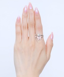 MARY QUANT（マリークワント）の「バタフライリボン リングセット（リング）」