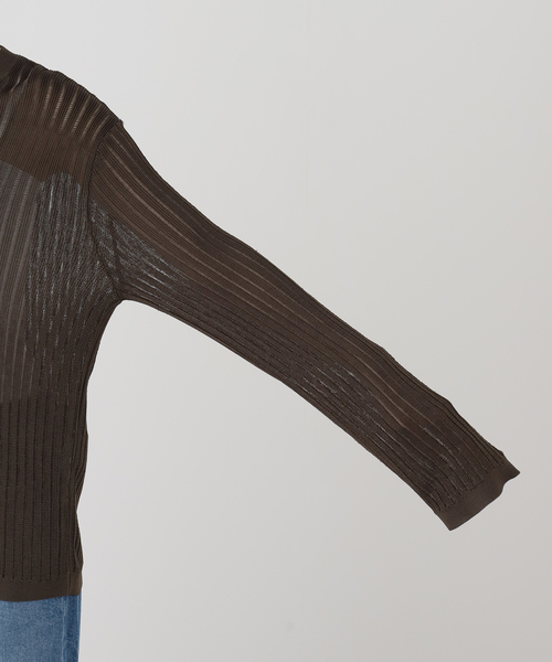 journal standard L'essage(ジャーナルスタンダードレサージュ)の「LOULOU DE SAISON/ルル・ド・セゾン HEDORA LOOSE-FIT SWEATE ニット(ニット/セーター・レディース・ブラウン・SMALL)」の7枚目の写真