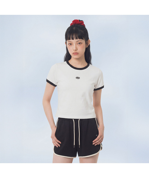 MASMARULEZ APPAREL(マスマルールズ アパレル)の「Mini Symbol Ringer T-Shirt_5 Colors(Tシャツ/カットソー・レディース・ブラック/レッド/ネイビー/ミント/グリーン系その他・ONE SIZE)」の2枚目の写真