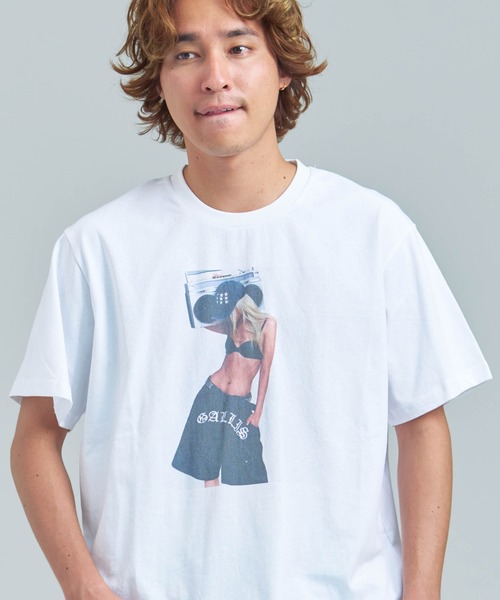 GALLIS ADDICTION(ガリスアディクション)の「GA Photo Tee(Tシャツ/カットソー・メンズ・ブラック系2/ホワイト系2/ブラック/ホワイト・L/M)」の2枚目の写真