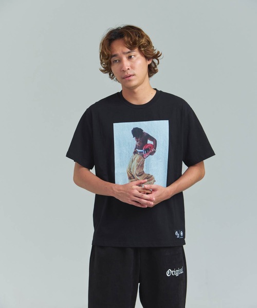 GALLIS ADDICTION(ガリスアディクション)の「GA Photo Tee(Tシャツ/カットソー・メンズ・ブラック系2/ホワイト系2/ブラック/ホワイト・L/M)」の14枚目の写真