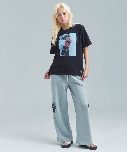 GALLIS ADDICTION(ガリスアディクション)の「GA Photo Tee(Tシャツ/カットソー・メンズ・ブラック系2/ホワイト系2/ブラック/ホワイト・L/M)」の9枚目の写真