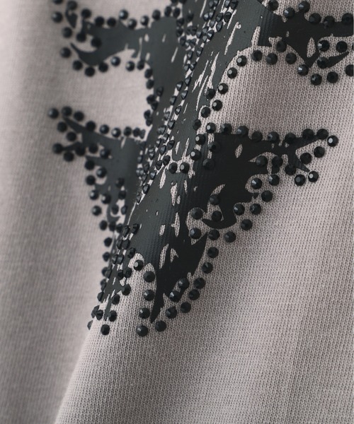 L.H.P(エルエイチピー)の「SUPPLIER/サプライヤー/LHP別注 Rhinestone Fire Bones Tee(Tシャツ/カットソー・レディース・ブラック/グレー/カモフラージュ・XL/L/M)」の12枚目の写真