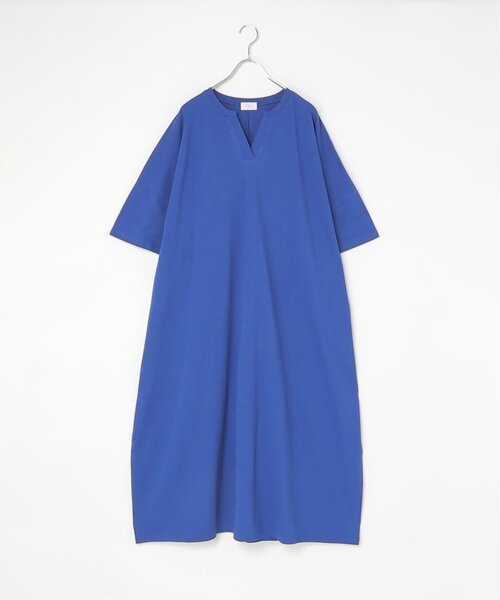 notch.(ノッチ)の「【notch. by KR 】キーネック半袖ビッグワンピース(ワンピース・レディース・ダークグレー/ブラック/ブルー・M/TM)」の13枚目の写真