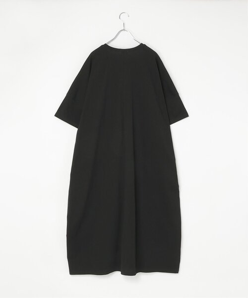 notch.(ノッチ)の「【notch. by KR 】キーネック半袖ビッグワンピース(ワンピース・レディース・ダークグレー/ブラック/ブルー・M/TM)」の11枚目の写真