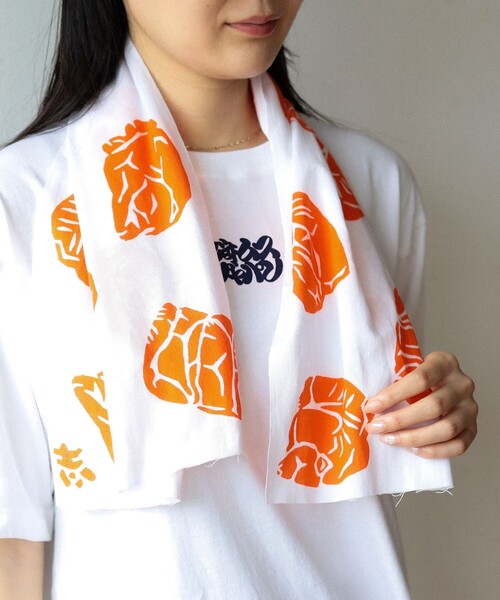 別注】木彫り熊 手ぬぐい（バンダナ/スカーフ）｜BEAMS JAPAN