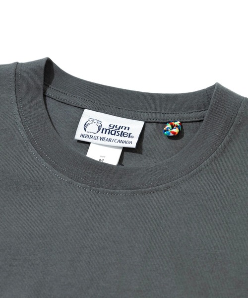 gym master(ジムマスター)の「gym master/ジムマスター 7.4oz LOOKING FOR LUCKY ビッグTee(Tシャツ/カットソー・メンズ・チャコールグレー/ホワイト・LARGE/X-LARGE/MEDIUM)」の3枚目の写真