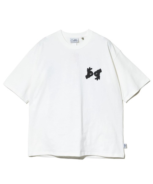 gym master(ジムマスター)の「gym master/ジムマスター 7.4oz LOOKING FOR LUCKY ビッグTee(Tシャツ/カットソー・メンズ・チャコールグレー/ホワイト・LARGE/X-LARGE/MEDIUM)」の11枚目の写真