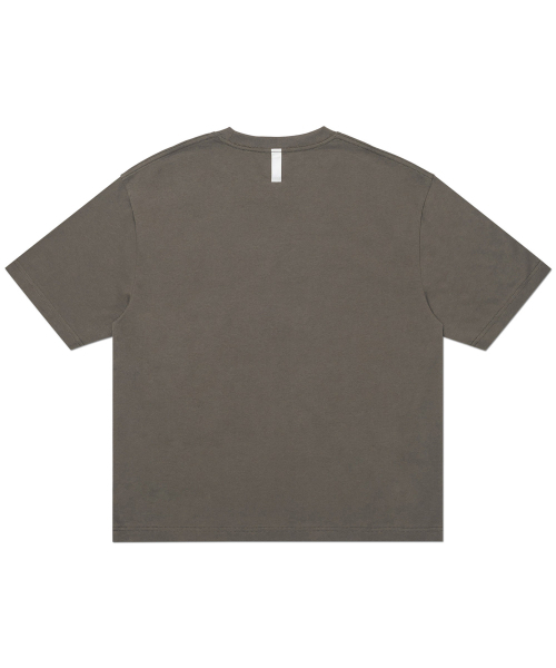 NOMANUAL(NOMANUAL)の「NM PLAIN CROP T-SHIRT - CHARCOAL(Tシャツ/カットソー・レディース・その他・SMALL/MEDIUM/LARGE/X-LARGE)」の2枚目の写真