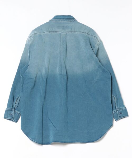 UNIVERSAL OVERALL(ユニバーサルオーバーオール)の「《UNIVERSAL OVERALL》WORK SHIRT(シャツ/ブラウス・メンズ・ブルー・FREE)」の2枚目の写真
