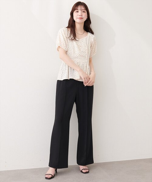 natural couture(ナチュラルクチュール)の「アシメデザインパフスリーブブラウス(シャツ/ブラウス・レディース・その他3/その他2/その他1/その他4・FREE)」の8枚目の写真