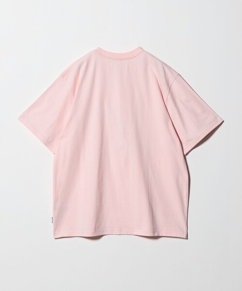 NICE WEATHER（ナイスウェザー）の「＜NICE WEATHER＞タイポグラフィ Tシャツ（Tシャツ/カットソー・メンズ・ブラック/ホワイト/ライトピンク・L/XS/M/S）」の5枚目の写真