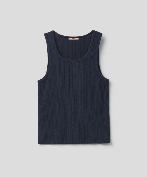 MMIC(エムエムアイシー)の「SQUARE CUT TANK (NAVY)(Tシャツ/カットソー・メンズ・その他・MEDIUM/LARGE/X-LARGE)」の1枚目の写真