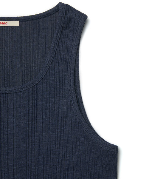 MMIC(エムエムアイシー)の「SQUARE CUT TANK (NAVY)(Tシャツ/カットソー・メンズ・その他・MEDIUM/LARGE/X-LARGE)」の3枚目の写真