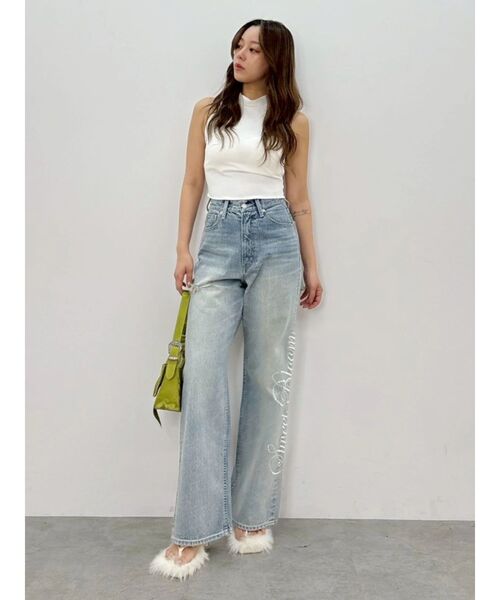 EVRIS(エヴリス)の「バックリボンホルターネックトップス 夏服(キャミソール・レディース・ブラック/ホワイト/イエロー/カーキ・FREE)」の18枚目の写真