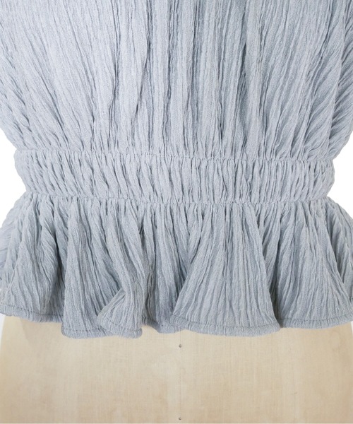 My shawty(マイシャウティー)の「pleats cami set up(その他パンツ・レディース・アイボリー/イエロー/ブラック/ライトブルー・FREE)」の21枚目の写真