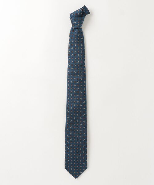SHIPS（シップス）の「AX:MOTIF KOMON/PAISLEY（ネクタイ・メンズ・ネイビー/ワイン/ブルー系その他/パープル/グリーン・6）」の4枚目の写真
